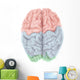 Superior Human Brain with Wall Decal Design 1