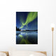 Aurora Borealis over Sandvannet Wall Decal Design 2