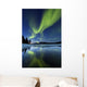 Aurora Borealis over Sandvannet Wall Decal Design 2