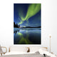 Aurora Borealis over Sandvannet Wall Decal Design 2