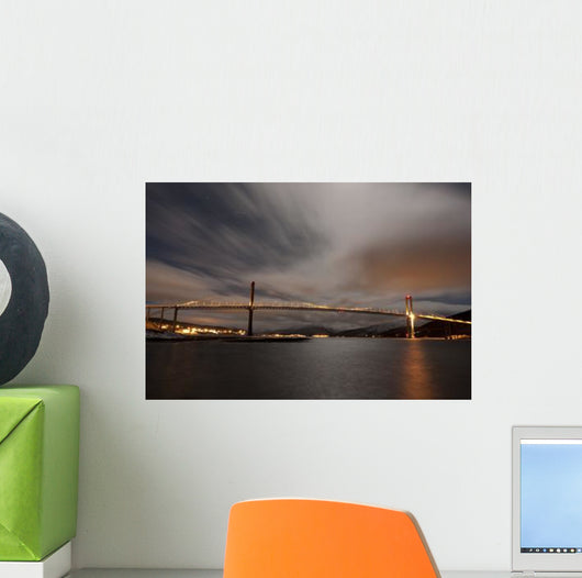 Dramatic Sky over Tjeldsund Wall Decal