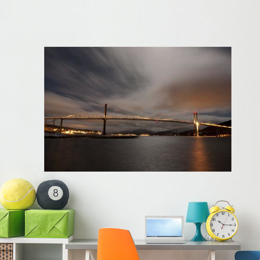 Dramatic Sky over Tjeldsund Wall Decal