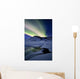 Aurora Borealis over Mikkelfjellet Wall Decal