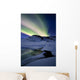 Aurora Borealis over Mikkelfjellet Wall Decal
