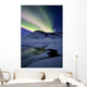 Aurora Borealis over Mikkelfjellet Wall Decal