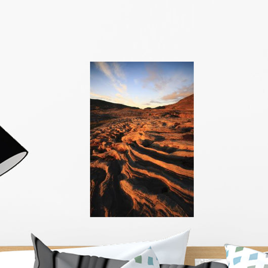 Rock Formations Nordland County Wall Decal
