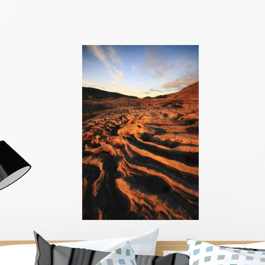 Rock Formations Nordland County Wall Decal