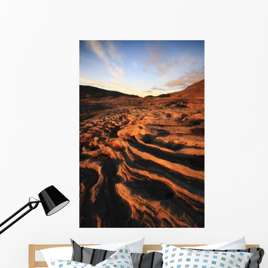 Rock Formations Nordland County Wall Decal