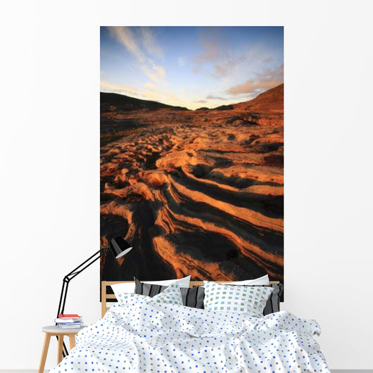Rock Formations Nordland County Wall Decal