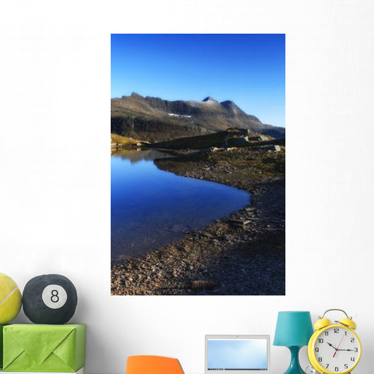 Skittendalen Mountain Peaks Troms Wall Decal