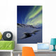 Aurora over Skittendalstinden Troms Wall Decal