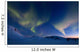 Aurora Borealis over Skittendalen Wall Decal