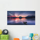 Sunset over Tjeldsundet Troms Wall Decal