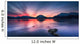 Sunset over Tjeldsundet Troms Wall Decal