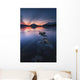 Sunset over Tjeldsundet Troms Wall Decal