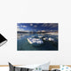 Winter Looking out Tjeldsundet Wall Decal