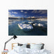 Winter Looking out Tjeldsundet Wall Decal
