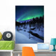 Aurora and Full Moon Wall Decal