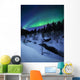 Aurora and Full Moon Wall Decal