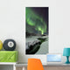 Aurora Borealis over Bla Wall Decal