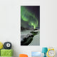 Aurora Borealis over Bla Wall Decal