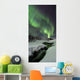 Aurora Borealis over Bla Wall Decal