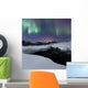 Aurora Borealis over Blafjellelva Wall Decal Design 4
