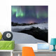 Aurora Borealis over Blafjellelva Wall Decal Design 4