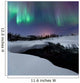 Aurora Borealis over Blafjellelva Wall Decal Design 4