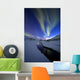Aurora Borealis over Skittendalen Wall Decal Design 2