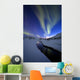 Aurora Borealis over Skittendalen Wall Decal Design 2