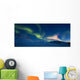 Aurora Borealis over Skittendalen Wall Decal Design 1