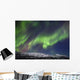 Aurora Borealis over Blafjellet Wall Decal