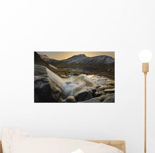 Small Creek Running through Wall Decal