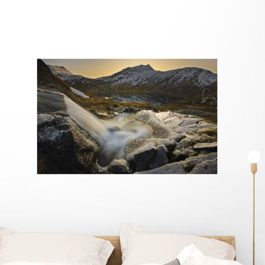 Small Creek Running through Wall Decal