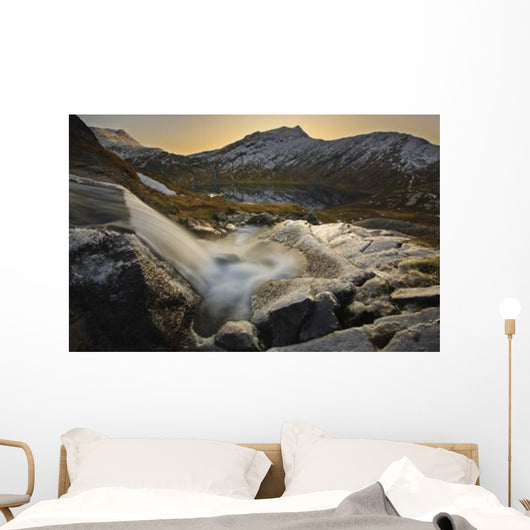 Small Creek Running through Wall Decal