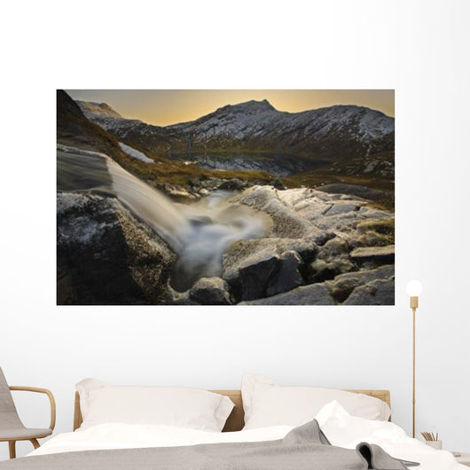 Small Creek Running through Wall Decal