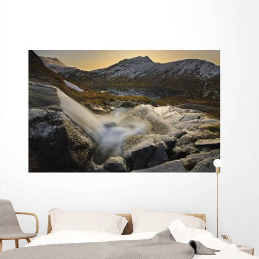 Small Creek Running through Wall Decal