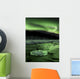 Aurora Borealis Reflects off Wall Decal