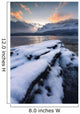 Cold Morning Grovfjorden Troms Wall Decal