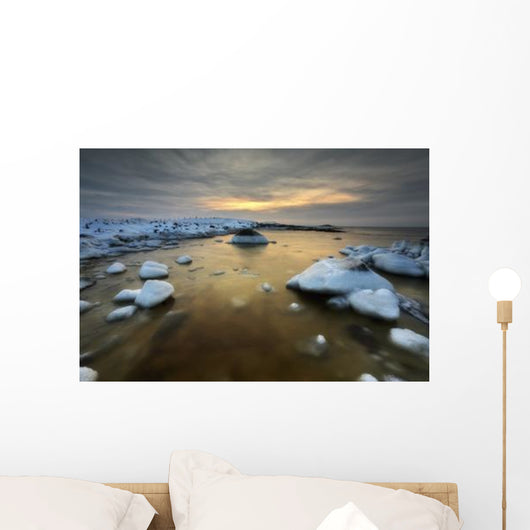 Frozen Rusty Bay Andoya Wall Decal