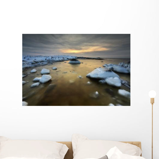 Frozen Rusty Bay Andoya Wall Decal