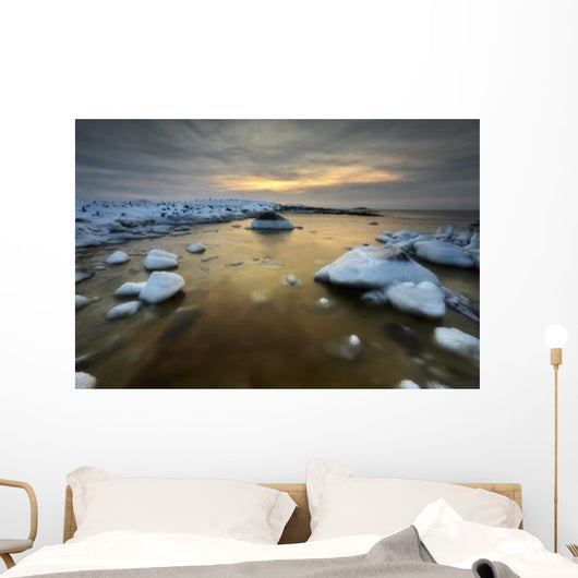 Frozen Rusty Bay Andoya Wall Decal