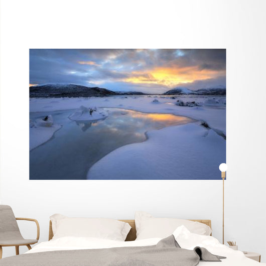 Fjord Tjeldsundet Troms County Wall Decal