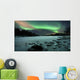 Aurora Borealis over Sandvannet Wall Decal