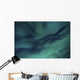 Aurora Borealis over Sandstrand Wall Decal