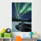 Aurora Borealis over Blafjellelva Wall Decal Design 1