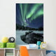 Aurora Borealis over Blafjellelva Wall Decal Design 1