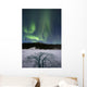 Aurora Borealis over Sandvannet Wall Decal Design 3