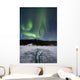 Aurora Borealis over Sandvannet Wall Decal Design 3